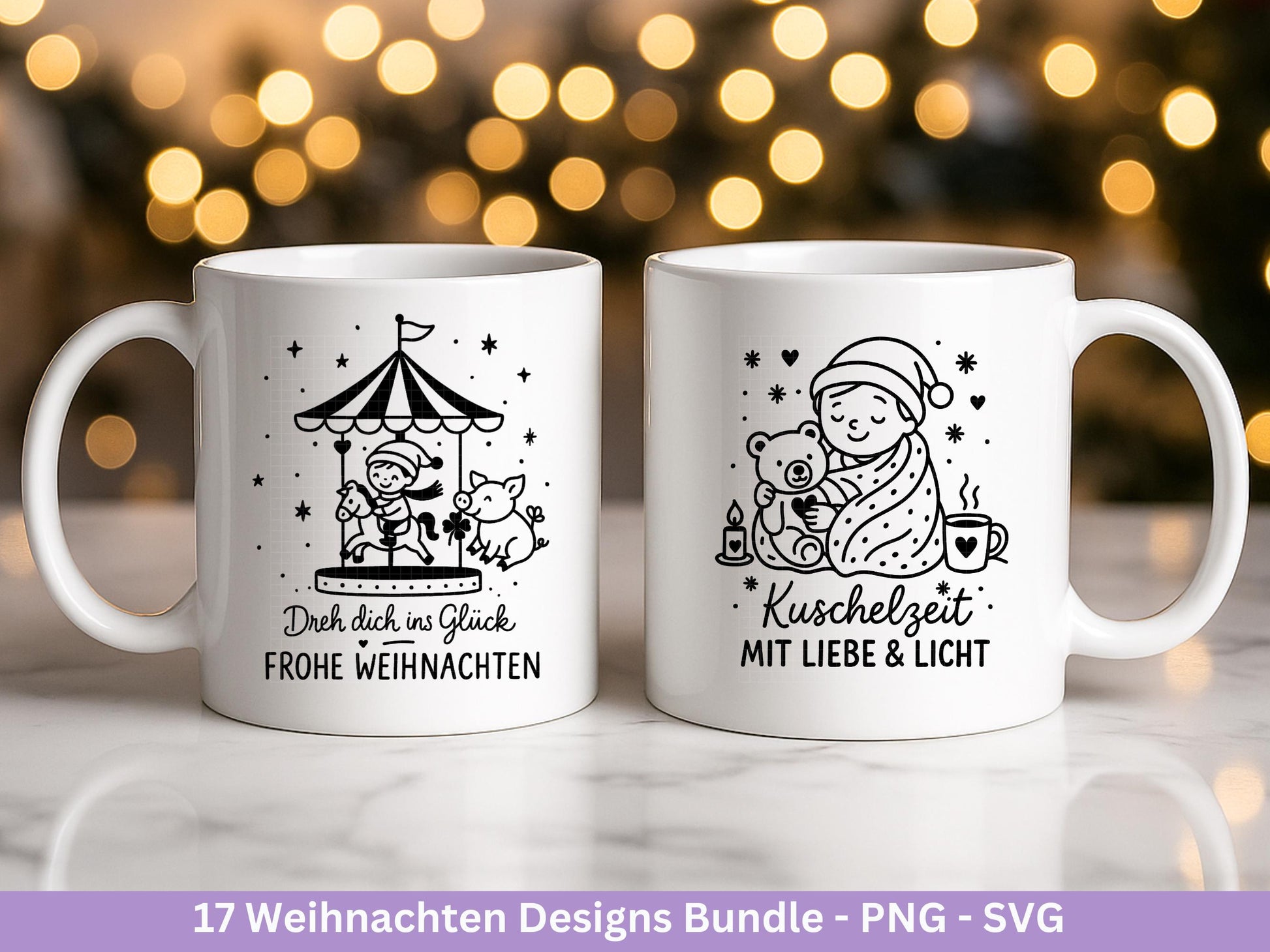 Plotterdatei Weihnachten Svg – Deutsche Schriftzüge Sprüche – Winter SVG – Laserdatei Weihnachten – Cricut Silhouette Svg Datei Home Deko