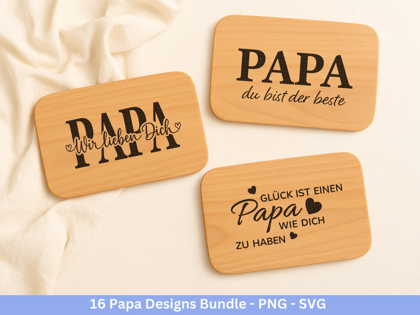 Deutsche Plotterdatei Papa- Vatertagsgeschenk - Papa svg - Deutsche Sprüche Svg - Familie Svg - Cricut svg - Laserdatei Papa - Geschenk Papa
