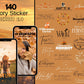 140 Instagram Story Sticker Herbst – Cozy Fall Words PNG – Kalligraphie Storysticker Set – Autumn Vibes für Insta – Jahreszeiten Bundle