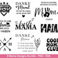 Plotterdatei Mama Bundle - Mama svg - Deutsche Sprüche Svg - Shirtdesign Svg - Cricut svg - Laserdatei Muttertag - Muttertag Geschenk Mama