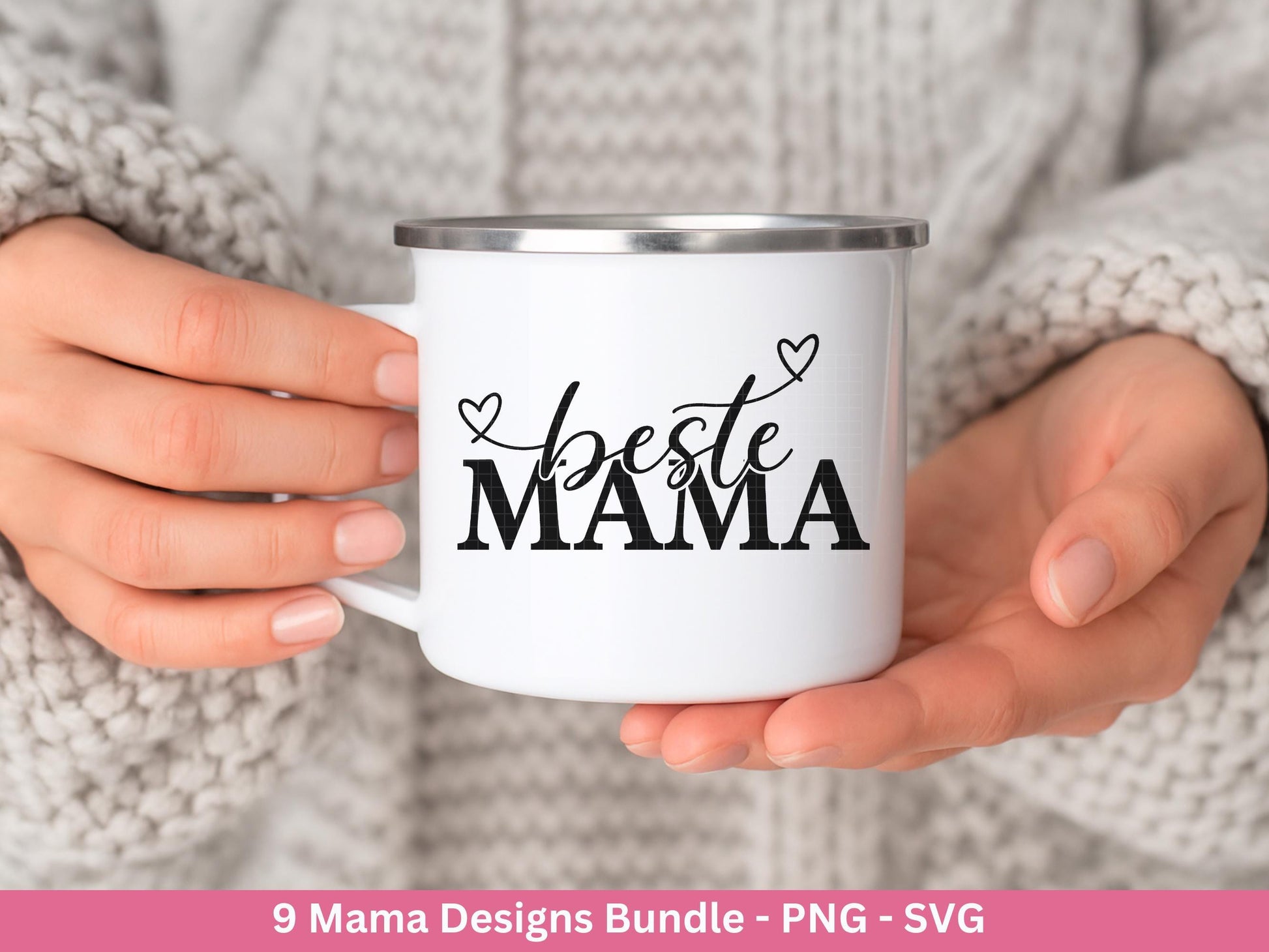 Plotterdatei Mama Bundle - Mama svg - Deutsche Sprüche Svg - Shirtdesign Svg - Cricut svg - Laserdatei Muttertag - Muttertag Geschenk Mama