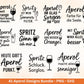 XXL Plotterdatei Aperol Bundle - Aperol Spritztour svg - Cricut Silhouette - Aperol Svg Datei - Alkohol Svg -Untersetzer Sprüche Laserdatei