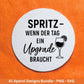 XXL Plotterdatei Aperol Bundle - Aperol Spritztour svg - Cricut Silhouette - Aperol Svg Datei - Alkohol Svg -Untersetzer Sprüche Laserdatei
