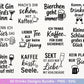 Plotterdatei Getränke Bundle - Alkohol svg - Aperol svg - Gin - Cricut Silhouette - Kaffee svg - Deutsche Sprüche svg - Bier Svg Untersetzer