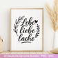 Deutsche Sprüche Plotterdatei - Positive Sprüche Svg - Lieblingsmensch Svg - Inspirierende Zitate - Positive Sprüche Svg - Pusteblumen Svg