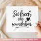 Deutsche Sprüche Plotterdatei - Positive Sprüche Svg - Lieblingsmensch Svg - Inspirierende Zitate - Positive Sprüche Svg - Pusteblumen Svg