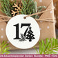 Plotterdatei Adventskalenderzahlen Svg - Adventskalender Svg - Plotterdatei Adventskalender - Plotterdatei Weihnachten - Weihnachtskalender