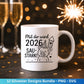Silvester Plotterdatei - Deutsche Sprüche Svg - Weihnachten Svg - Frohes Neues Jahr 2026 - Silvester Laserdatei - Glücksschwein svg - Glück