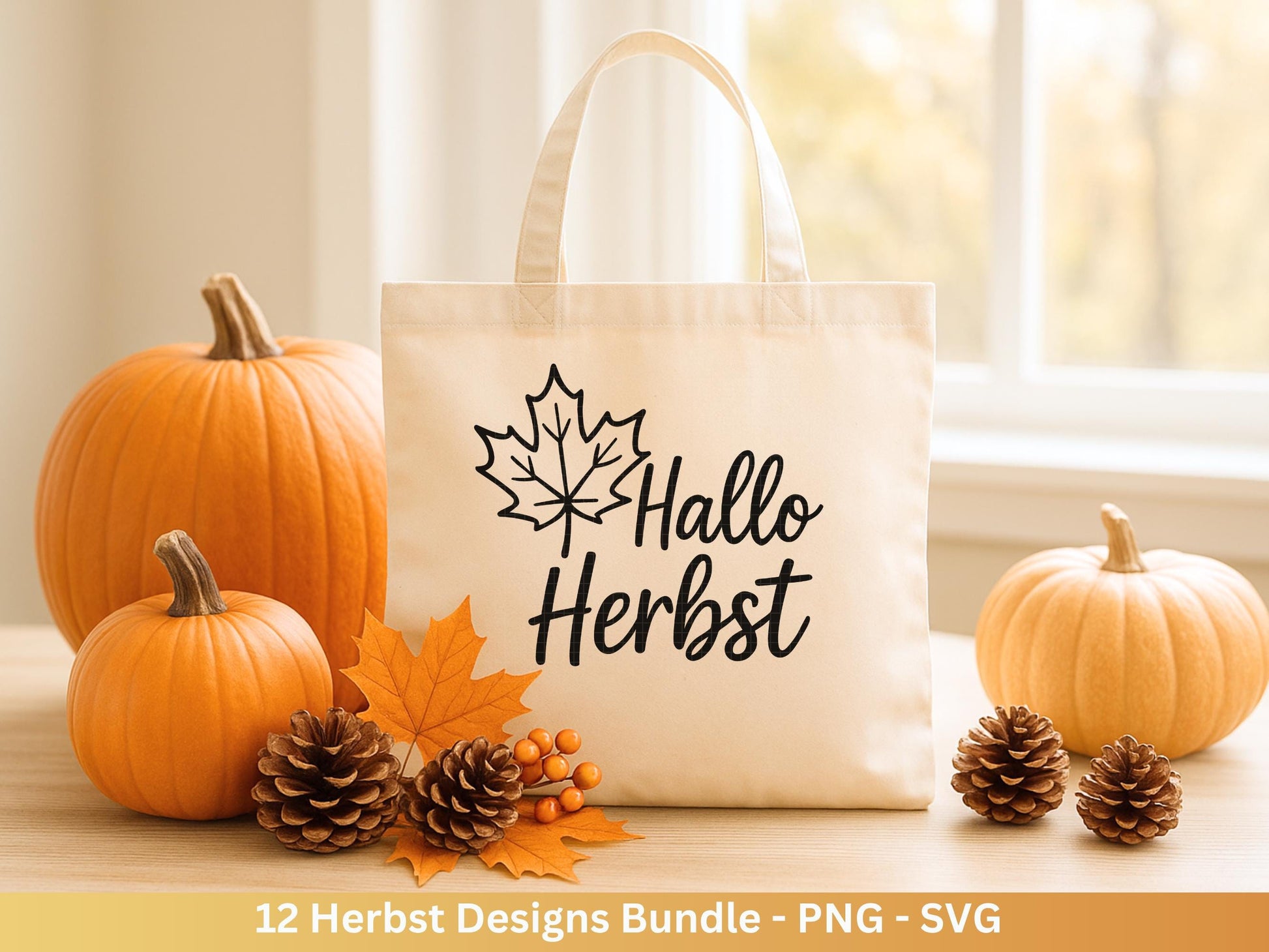 Plotterdatei Herbst - Herbst svg - Hallo Herbst - Herbstzauber svg - Laserdatei Herbst - Kürbis svg - Igel svg - Pilz svg - Herbst Sprüche