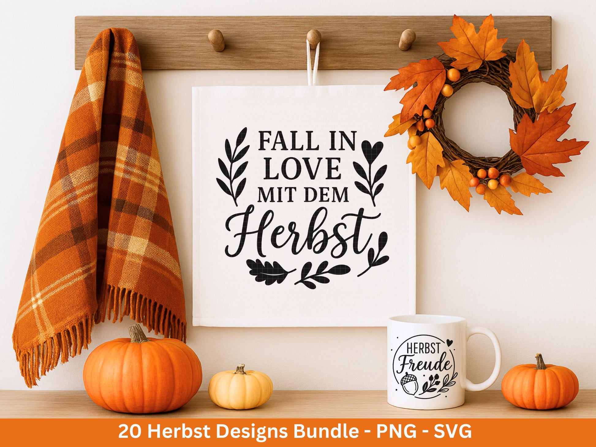 Plotterdatei Herbst - Herbst svg - Hallo Herbst - Herbstzauber svg - Laserdatei Herbst - Kürbis svg - Igel svg - Pilz svg - Herbst Sprüche