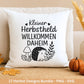 Plotterdatei Herbst - Herbst svg - Hallo Herbst - Herbstzauber svg - Laserdatei Herbst - Kürbis svg - Igel svg - Pilz svg - Herbst Sprüche
