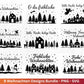 Plotterdatei Weihnachten Svg , Weihnachtshäuser Svg - Weihnachten Laserdatei - Home Svg - Cricut Svg - Weihnachten deutsch - Weihnachtsdeko