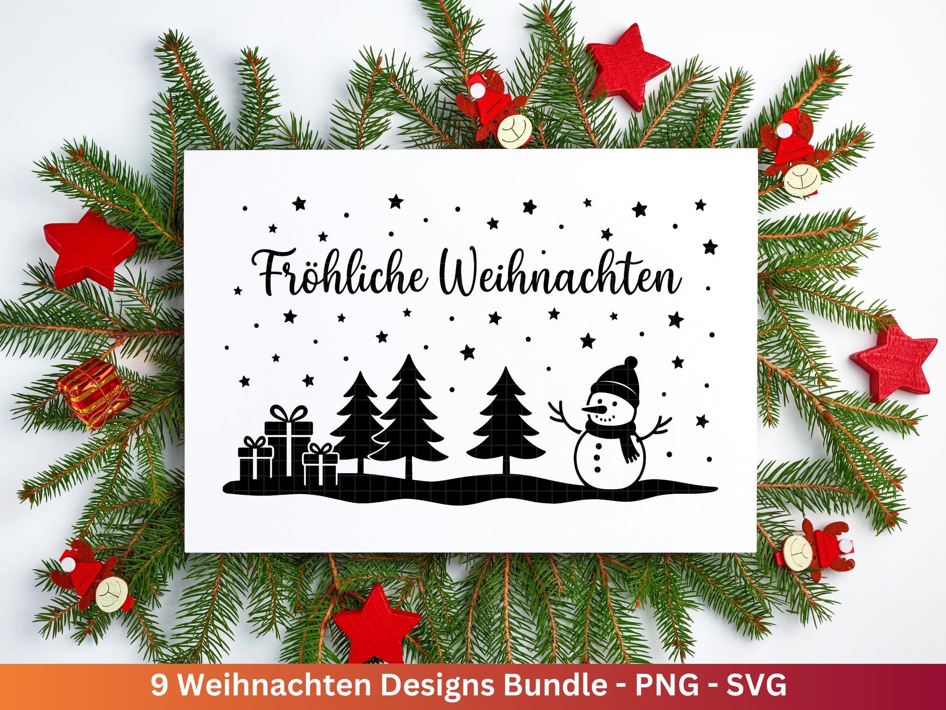 Plotterdatei Weihnachten Svg , Weihnachtshäuser Svg - Weihnachten Laserdatei - Home Svg - Cricut Svg - Weihnachten deutsch - Weihnachtsdeko