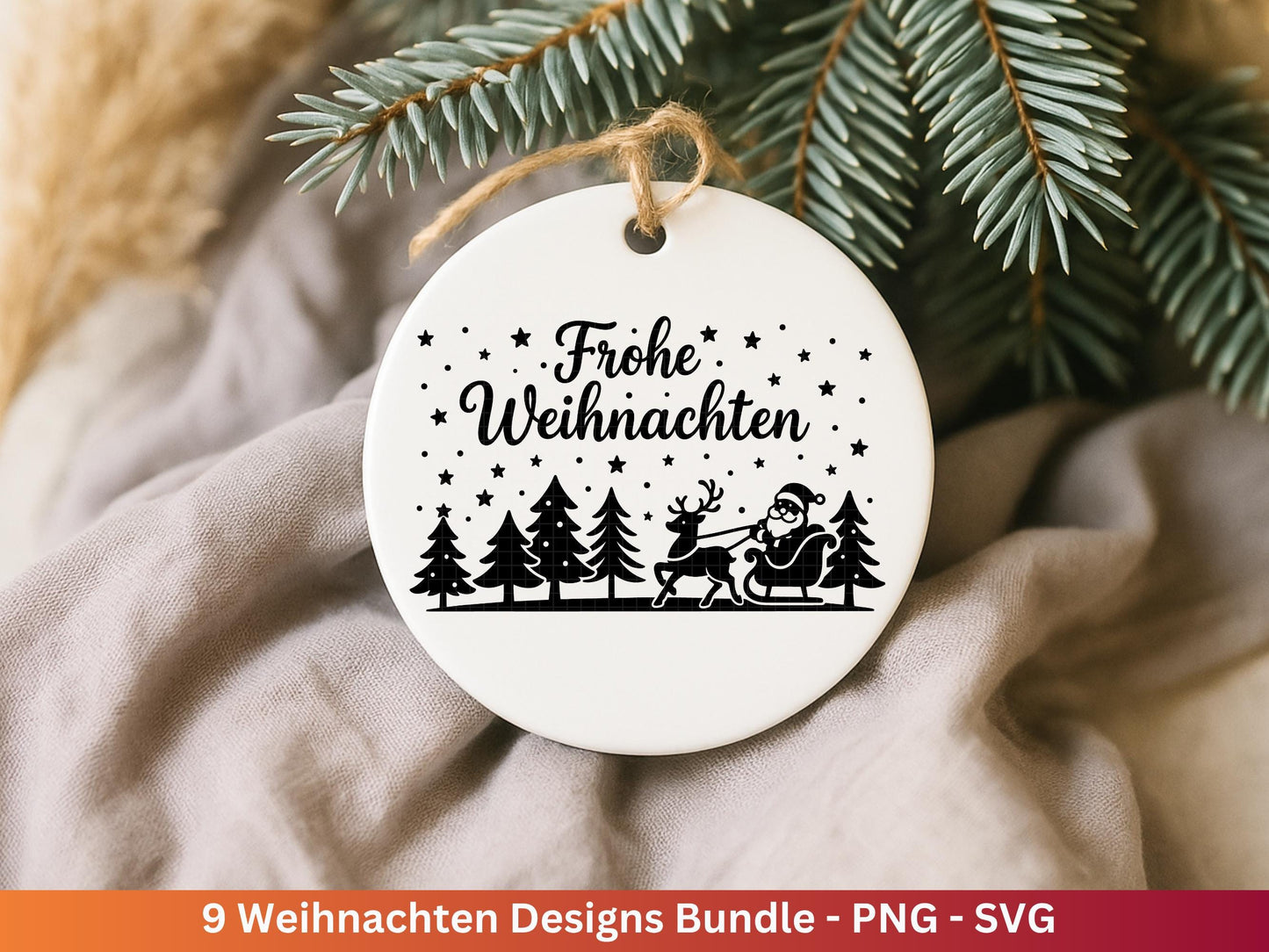 Plotterdatei Weihnachten Svg , Weihnachtshäuser Svg - Weihnachten Laserdatei - Home Svg - Cricut Svg - Weihnachten deutsch - Weihnachtsdeko