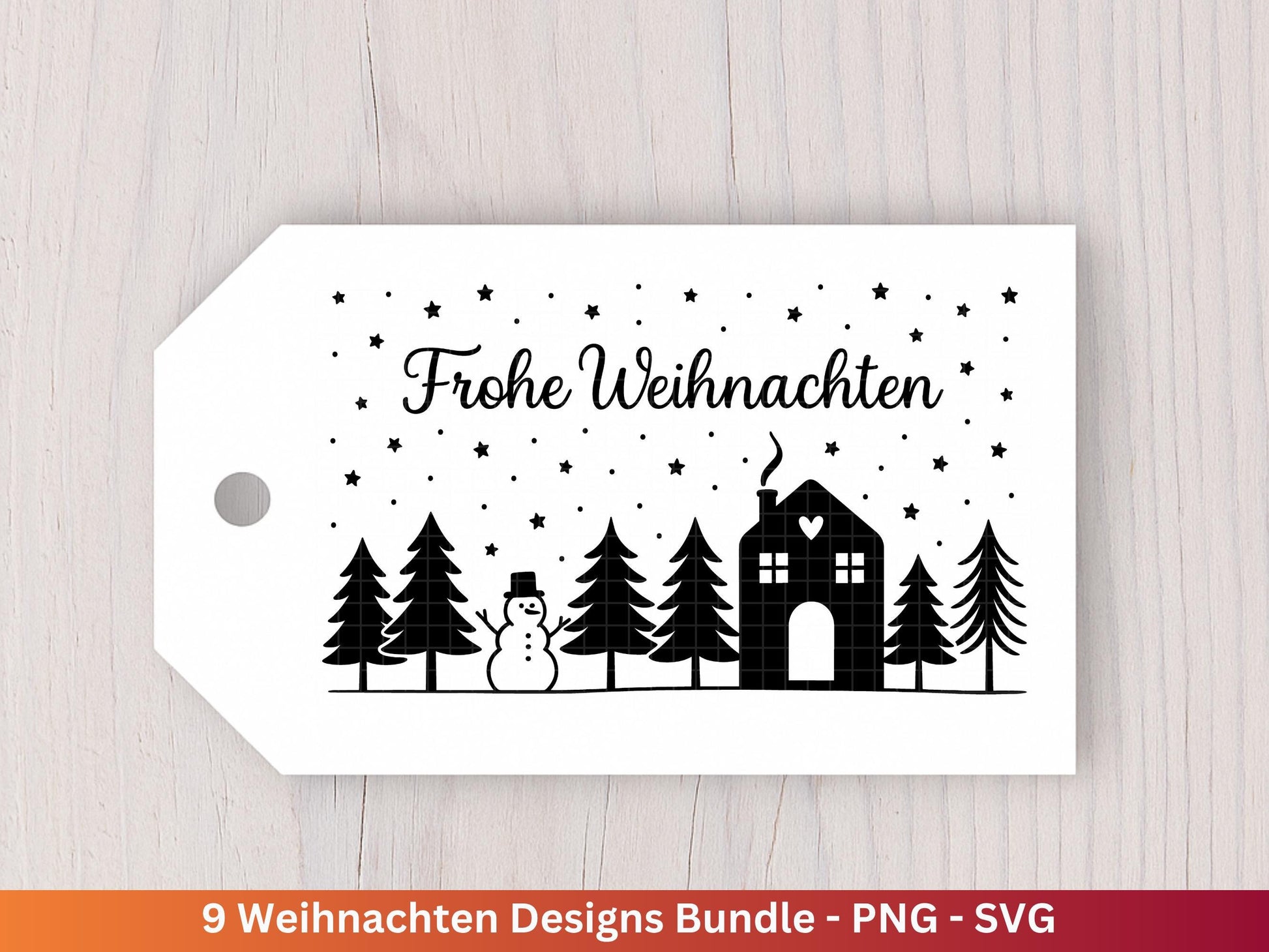 Plotterdatei Weihnachten Svg , Weihnachtshäuser Svg - Weihnachten Laserdatei - Home Svg - Cricut Svg - Weihnachten deutsch - Weihnachtsdeko