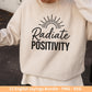 Boho Inspirational svg Png Bundle, positive Affirmationen svg, Kindness svg, immer würdig Matter genug svg, florale Zitate svg Motivierend