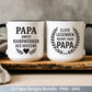 Deutsche Plotterdatei Papa- Vatertagsgeschenk - Papa svg - Deutsche Sprüche Svg - Familie Svg - Cricut svg - Laserdatei Papa - Geschenk Papa