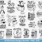 Plotterdatei Maritim - Moin Svg - Maritim Svg - Leuchtturm Svg - Möwen Svg - Nordsee & Ostsee - Laserdatei Möwe - Deutsche Sprüche Svg Datei