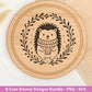 Plotterdatei Tiere - Kränze SVG Bundle - Lorbeerkranz Monogramm - Blumenkranz Svg - Weihnachten Svg - Fuchs Svg - Lasercut Cricut Svg Datei