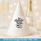 Silvester Plotterdatei - Deutsche Sprüche Svg - Weihnachten Svg - Frohes Neues Jahr 2026 - Silvester Laserdatei - Glücksschwein svg - Cricut