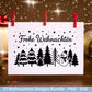 Plotterdatei Weihnachten – Deutsche Sprüche Schriftzüge – Winter Svg – Weihnachtshäuser Svg – Cricut -Frohes Fest - Geschenk Weihnachten Svg