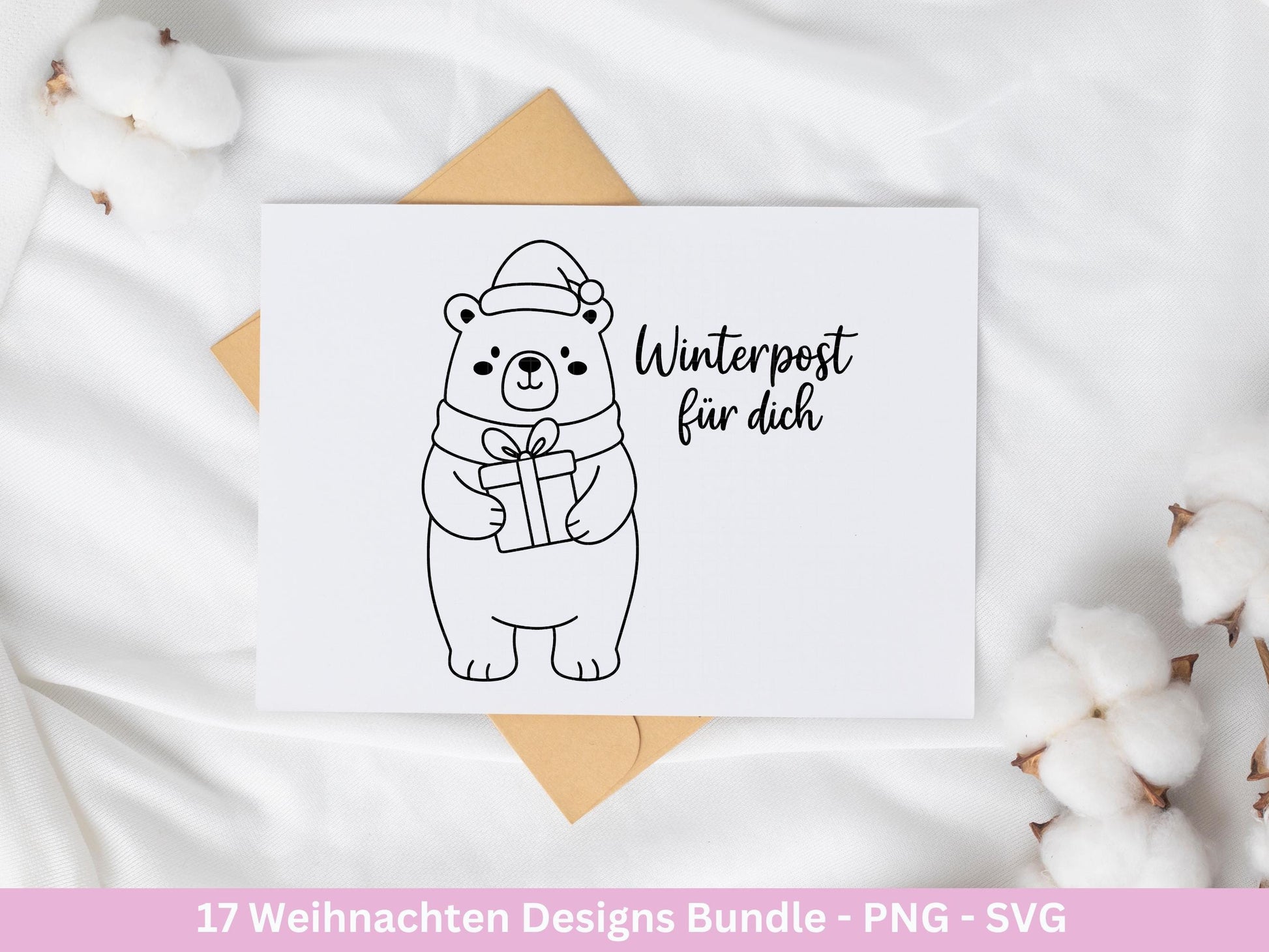 Plotterdatei Weihnachten – Deutsche Sprüche Schriftzüge – Winter Svg – Weihnachtshäuser Svg – Cricut Silhouette - Geschenk Weihnachten Laser