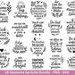 Deutsche Sprüche Plotterdatei - Positive Sprüche Svg - Laserdatei Sprüche - Inspirierende Zitate - Positive Sprüche Svg - Geschenk Freundin