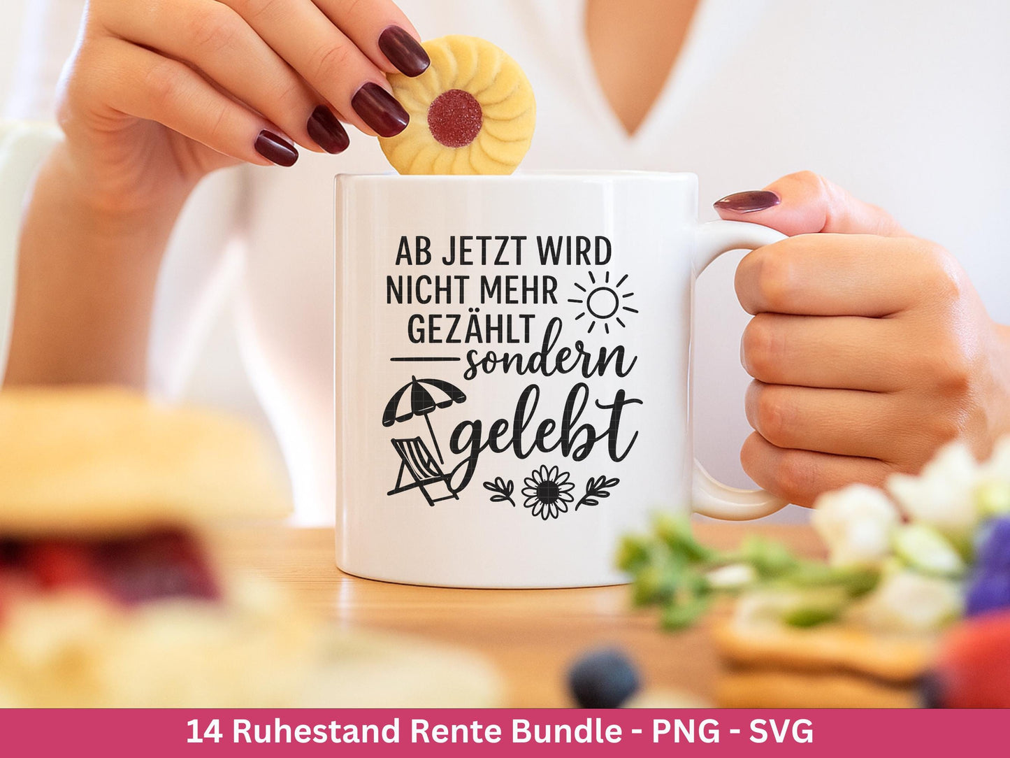 Plotterdatei Rente - Rentner Sprüche - Geschenk Rente - Herz svg - Ruhestand svg - Deutsche Sprüche - Laserdatei Rente - Ruhestand Geschenk