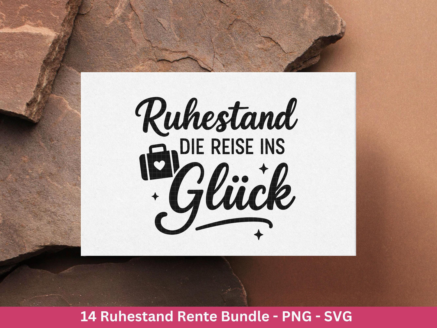 Plotterdatei Rente - Rentner Sprüche - Geschenk Rente - Herz svg - Ruhestand svg - Deutsche Sprüche - Laserdatei Rente - Ruhestand Geschenk
