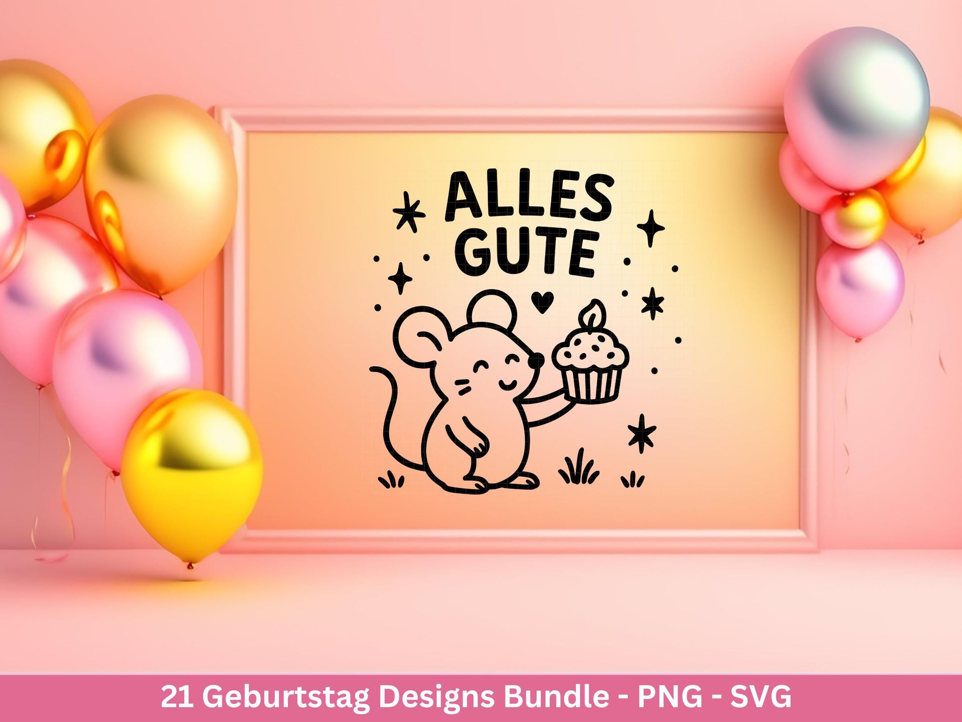 Plotterdatei Geburtstag - Geburtstagssprüche svg- Geburtstag svg- Cricut Svg Datei - Geburtstag Schriftzüge - Laserdatei Geschenkidee Png