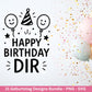 Plotterdatei Geburtstag - Geburtstagssprüche svg- Geburtstag svg- Cricut Svg Datei - Geburtstag Schriftzüge - Laserdatei Geschenkidee Png