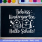 Deutsche Plotterdatei Einschulung svg png - Schulstart svg - Schulanfang Sprüche - Cricut Silhouette - Einschulung Geschenk - Schule Svg
