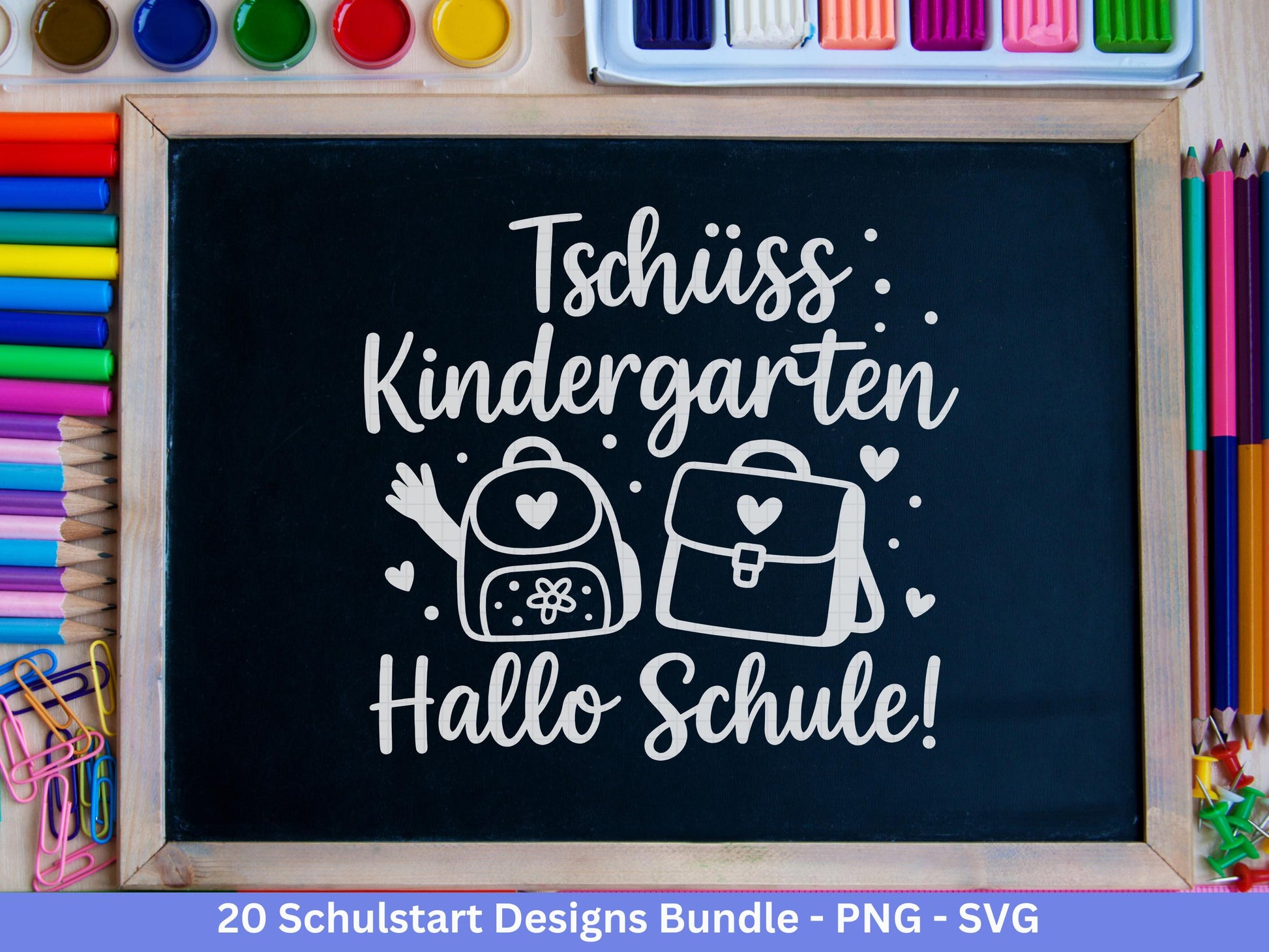 Deutsche Plotterdatei Einschulung svg png - Schulstart svg - Schulanfang Sprüche - Cricut Silhouette - Einschulung Geschenk - Schule Svg