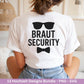 Plotterdatei Braut SVG Bundle - Hochzeit Party - Brautjungfer - JGA - Verlobungsfeier- Braut Shirts - Hochzeit Svg - Sekt Svg - Jga Shirts