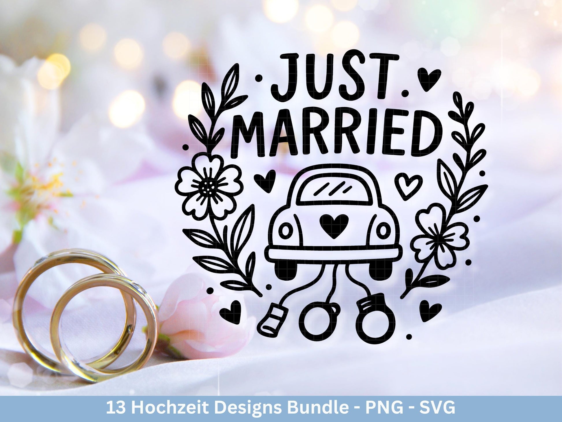 Plotterdatei Braut SVG Bundle - Hochzeit Party - Brautjungfer - JGA - Verlobungsfeier- Braut Shirts - Hochzeit Svg - Sekt Svg Datei Geschenk
