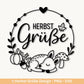 Plotterdatei Herbst svg - Herbstlich Willkommen - Cricut Silhouette - Hallo Herbst Svg - Herbstzauber - Herbstgrüße - Laserdatei Herbst
