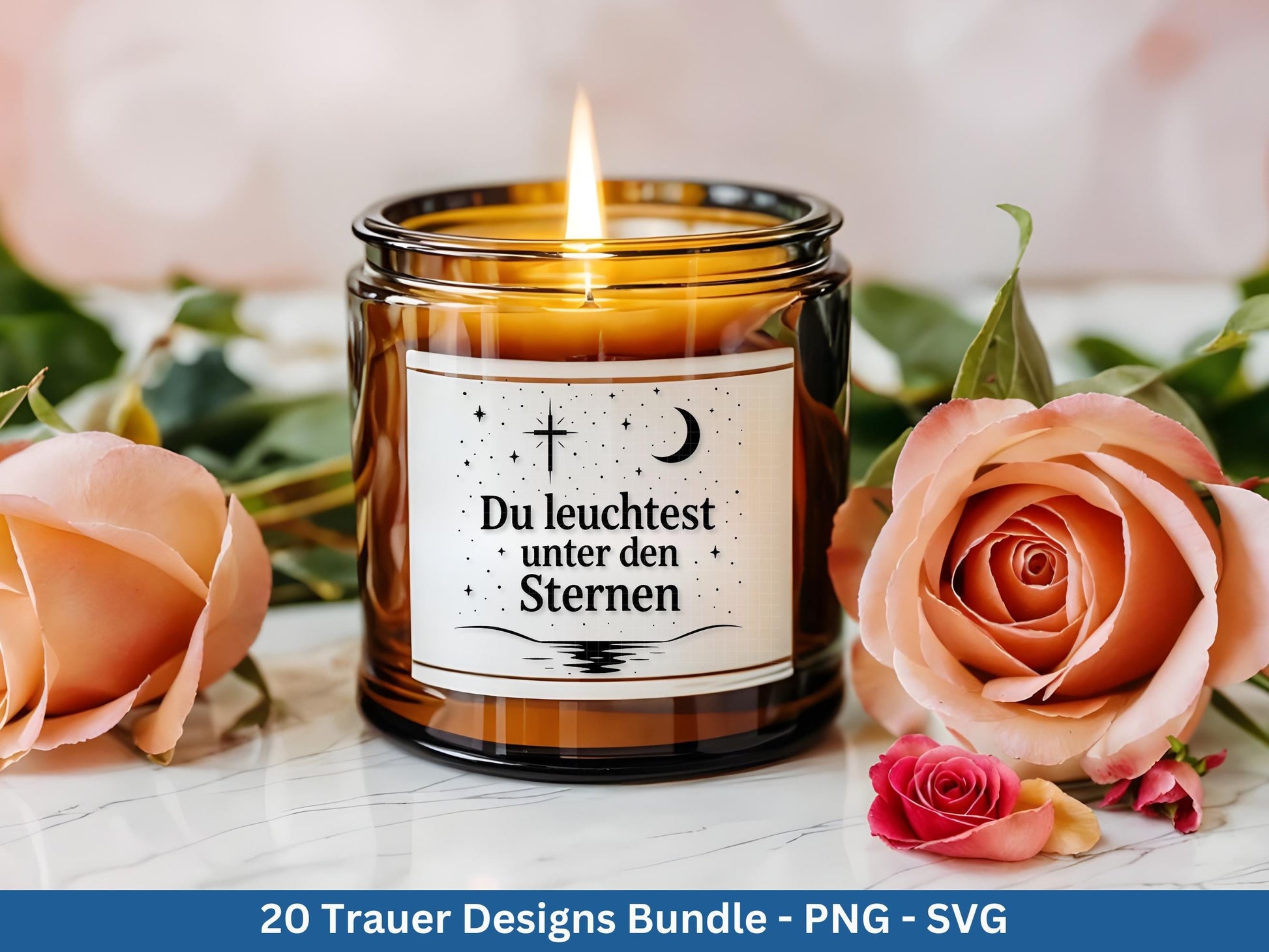 Plotterdatei Trauer - Abschied Svg - Kerzen Sprüche Trauer - Grablichter Sprüche deutsch - Du fehlst svg - Trostlicht svg - Abschied nehmen
