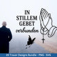 Plotterdatei Trauer - Abschied Svg - Kerzen Sprüche Trauer - Grablichter Sprüche deutsch - Du fehlst svg - Trostlicht svg - Abschied nehmen