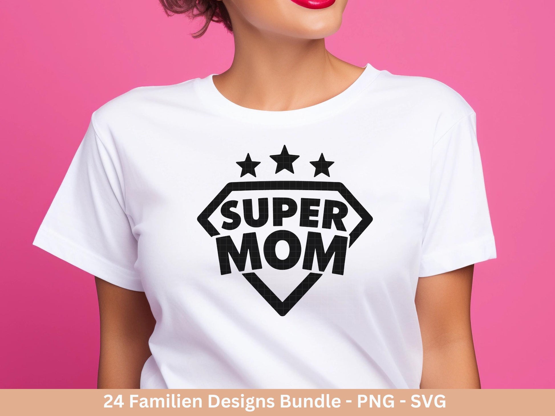 Deutsche Plotterdatei Papa Svg - Vatertagsgeschenk - Mama Svg - Familie Svg - Cricut svg - Shirtdesign Svg - Geschenk Papa - Muttertag