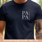 Deutsche Plotterdatei Papa Svg - Vatertagsgeschenk - Mama Svg - Familie Svg - Cricut svg - Shirtdesign Svg - Geschenk Papa - Muttertag