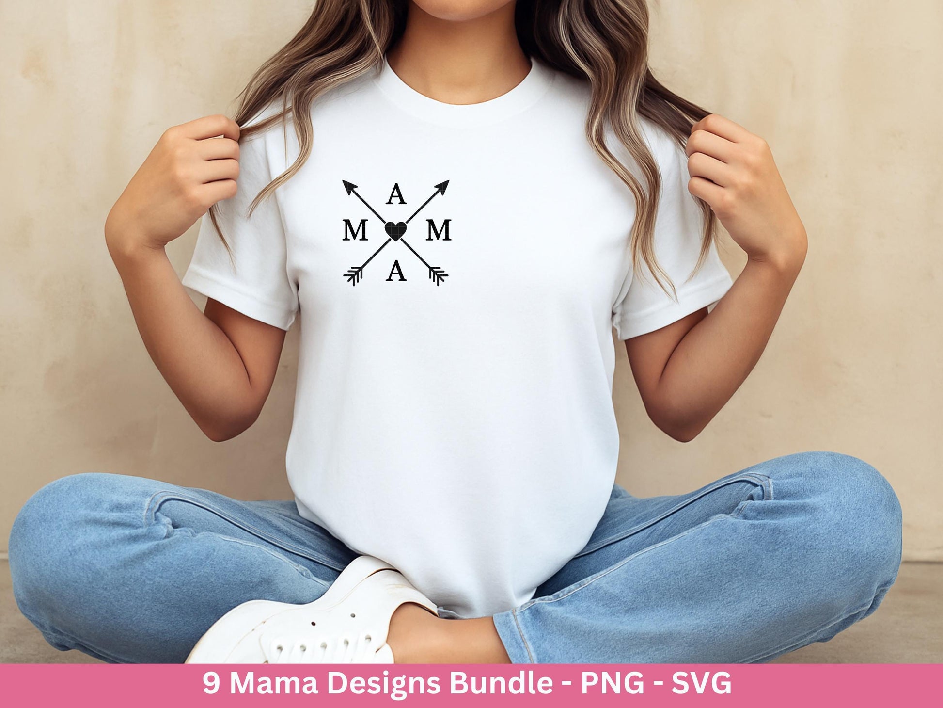 Plotterdatei Mama Bundle - Mama svg - Deutsche Sprüche Svg - Shirtdesign Svg - Cricut svg - Laserdatei Muttertag - Muttertag Geschenk Mama
