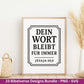 Plotterdatei Bibelverse deutsch - Christliches SVG-Bundle - Jesus Svg - Glaube Svg - Gott Svg - Religiöses Svg - Bibelvers Svg - Cricut Svg