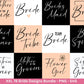 Brautparty-Bundle, Hochzeit-Party-Bundle, Braut-Svg, Brautjungfer, Braut, Bräutigam, Mr und Mrs Svg, Trauzeugin, Verlobungsfeier svg-Dateien