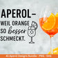XXL Plotterdatei Aperol Bundle - Aperol Spritztour svg - Cricut Silhouette - Aperol Svg Datei - Alkohol Svg -Untersetzer Sprüche Laserdatei