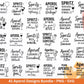 XXL Plotterdatei Aperol Bundle - Aperol Spritztour svg - Cricut Silhouette - Aperol Svg Datei - Alkohol Svg -Untersetzer Sprüche Laserdatei
