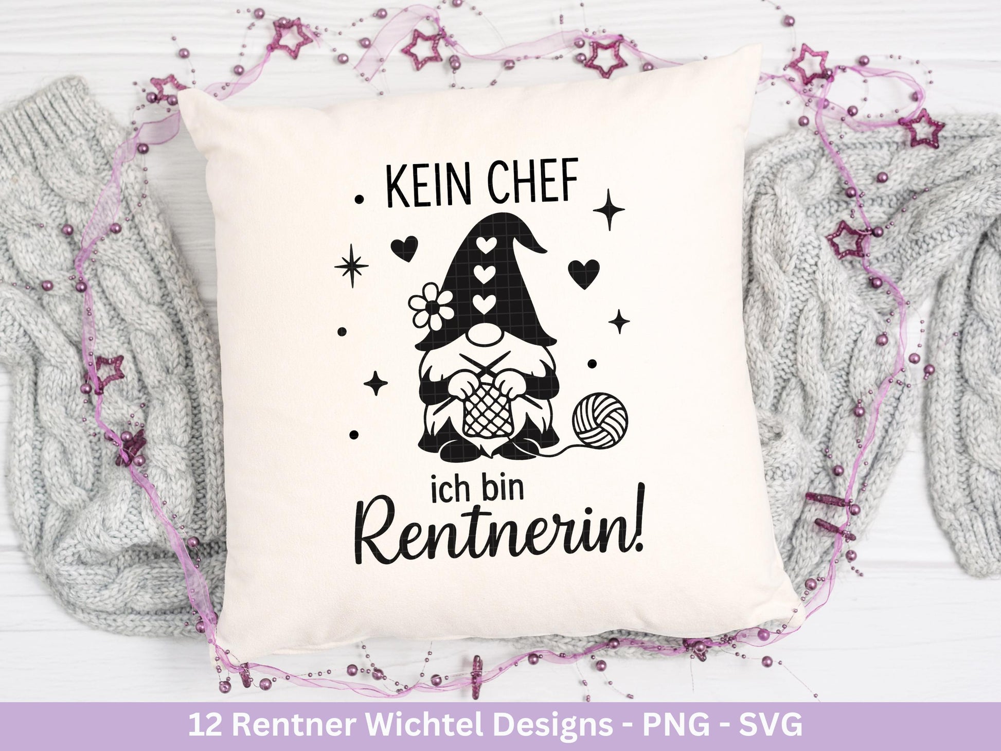 Plotterdatei Rente - Rentner Spruch - Geschenk Rente - Wichtel Svg - Ruhestand svg - Deutsche Sprüche - Ruhestand Geschenk - Zwerg Svg Datei