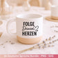 Deutsche Sprüche Plotterdatei - Positive Sprüche Svg - Lieblingsmensch Svg - Inspirierende Zitate - Positive Sprüche Svg - Pusteblumen Svg