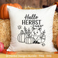 Plotterdatei Herbst - Herbst svg - Hallo Herbst - Herbstzauber svg - Laserdatei Herbst - Kürbis svg - Igel svg - Pilz svg - Herbst Sprüche