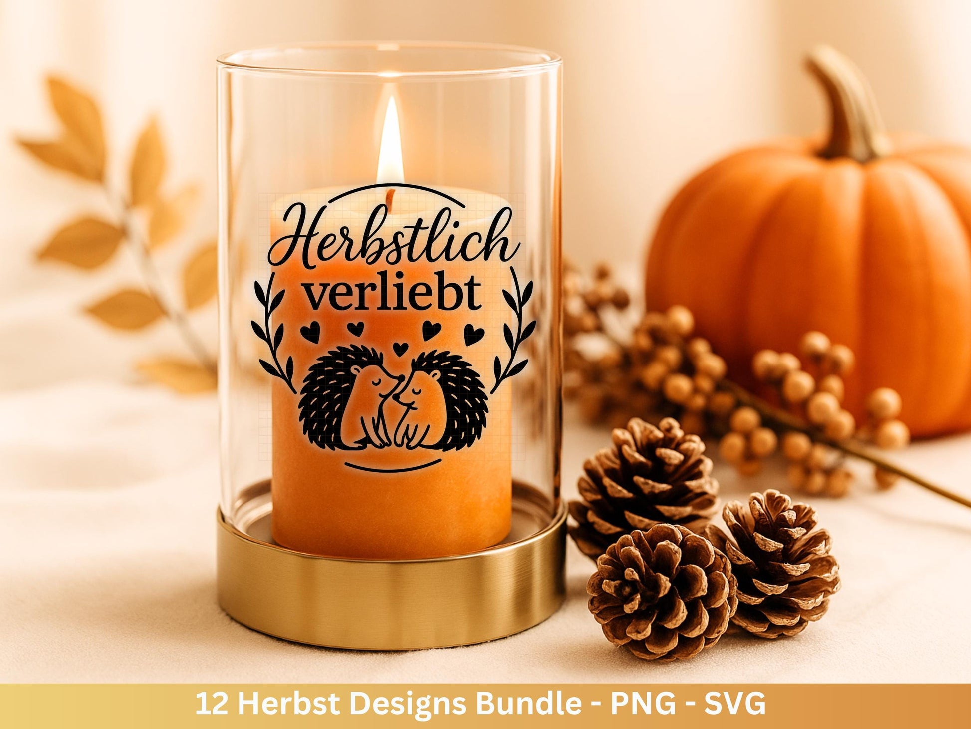 Plotterdatei Herbst - Herbst svg - Hallo Herbst - Herbstzauber svg - Laserdatei Herbst - Kürbis svg - Igel svg - Pilz svg - Herbst Sprüche