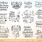 Plotterdatei Herbst - Herbst svg - Hallo Herbst - Laserdatei Herbst - Kürbis svg - Pilz svg - Deutsche Herbst Sprüche SVG Datei - Cricut